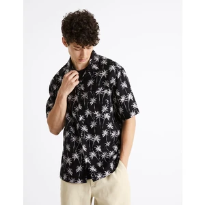 Camicia da uomo Celio Palm tree