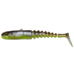 Savage gear gumová nástraha gobster shad bulk green pearl yellow - 9 cm 9 g