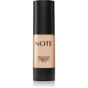 Note Cosmetique Detox and Protect Foundation tekutý mejkap s matným finišom 121 Porcelain 35 ml