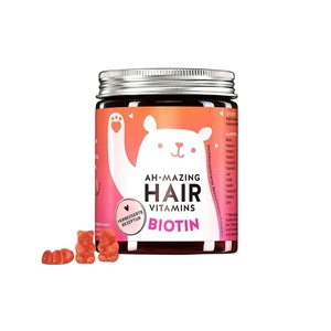 Bears With Benefits Vitamíny pro zdravé vlasy s biotinem Ah-mazing 60 ks 45 ks