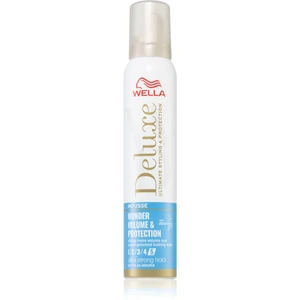 Wella Deluxe Wonder Volume & Protection pěnové tužidlo pro objem vlasů 200 ml