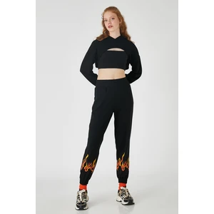 Koton Women's Black Sweatpants