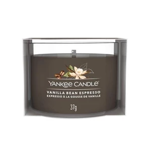 Yankee Candle Votívna sviečka v skle Vanilla Bean Espresso 37 g