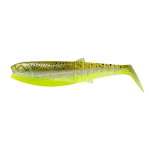 Savage gear gumová nástraha cannibal shad green pearl yellow - 10 cm 9 g