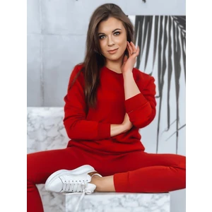 Women's sweatshirt FASHION II red Dstreet from