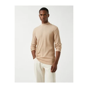 Koton Sweater - Beige - Relaxed fit