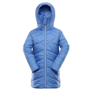 Kids winter coat ALPINE PRO TABAELO silver lake blue