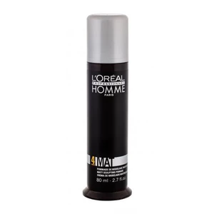L’Oréal Professionnel Homme 4 Force Mat modelovacia pasta pre matný vzhľad 80 ml