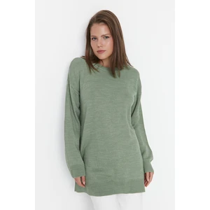 Trendyol Sweater - Green - Regular fit