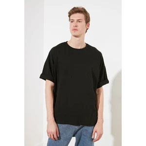 Trendyol T-Shirt - Black - Oversize