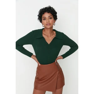 Trendyol Sweater - Green - Regular fit