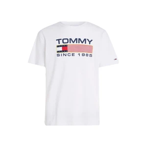 Bílé pánské tričko Tommy Jeans - Pánské