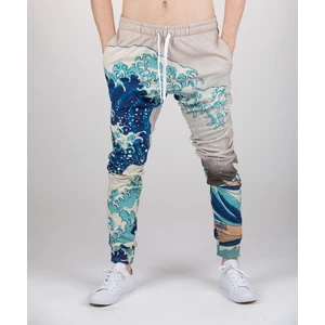 Aloha From Deer Unisex's Great Wave Sweatpants SWPN-PC AFD059