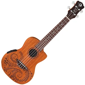 Luna Tattoo Ukelele de concierto Hawaiian Tattoo Design