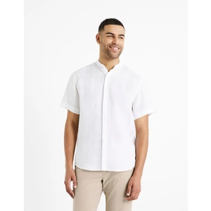 Celio Damopoc Linen Shirt - Men