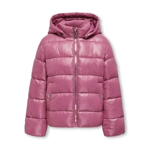 Pink girls' quilted jacket ONLY Wemmy - Girls