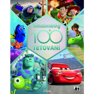 100 tetování s omalovánkami - Disney kluci