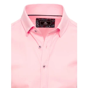 Men's Short Sleeve Shirt pink Dstreet