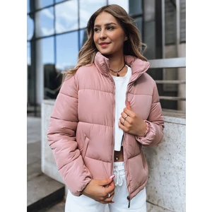 Women's quilted jacket LAROSE pink Dstreet