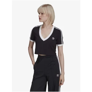 Black Women's Crop Top adidas Originals - Women