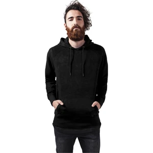 Imitation Suede Hoody black