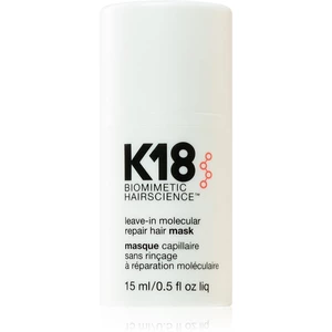 K18 Leave-In Molecular Repair Hair Mask pielęgnacja bez spłukiwania do włosów bardzo suchych i zniszczonych 15 ml
