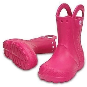 Crocs Kids' Handle It Rain Boot Candy Pink 33-34