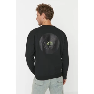 Trendyol Sweatshirt - Black - Regular fit