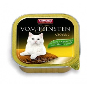 Animonda Vom Feinsten Cat Konzerva Morka+Králik 100g