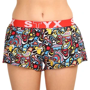 Women's shorts Styx art sports rubber sketch