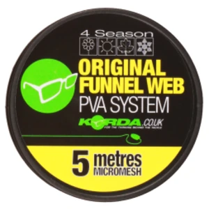 Korda pva náhradní punčocha funnel web micromesh refill 40 mm - 5 m