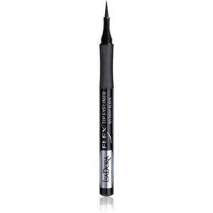 IsaDora Flex dlouhotrvající oční linky ve fixu odstín 80 Deep Black 1 ml