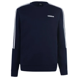 Adidas Mens Crew 3-Stripes Pullover Sweatshirt