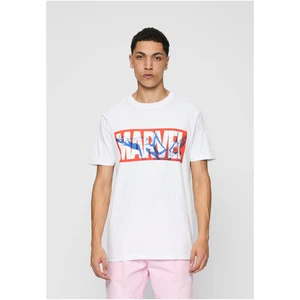 White T-shirt with Marvel Spiderman logo