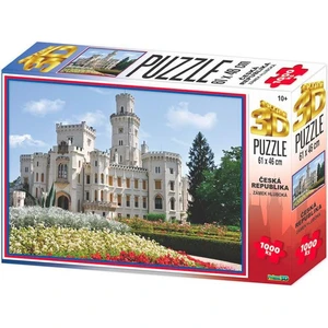 HM Studio 3D puzzle ČR Zámek Hluboká 1000 ks