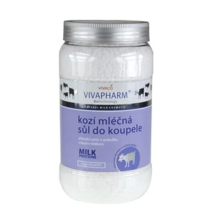 Vivapharm Sůl do koupele s kozím mlékem 1200 g