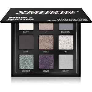 Makeup Obsession Mini Palette paletka očních stínů odstín Smokin' 11,7 g