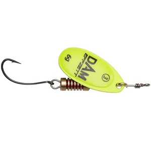 Dam třpytka effzett spinner with single hooks sinking yellow - 3 6 g