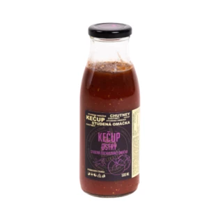 Kečup ostrý 500ml Hradecké delikatesy