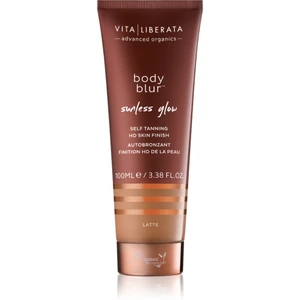 Vita Liberata Body Blur Sunless Glow samoopaľovacia emulzia s bronzerom odtieň Latte 100 ml