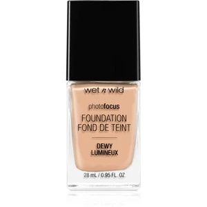 Wet n Wild Photo Focus lehký hydratační make-up pro rozjasnění pleti odstín Nude Ivory 28 ml