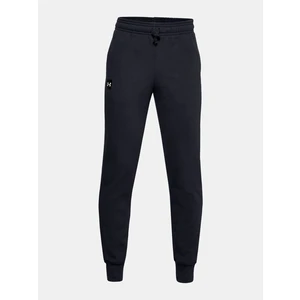 Chlapecké tepláky Under Armour Rival Fleece Joggers  Black  YXL