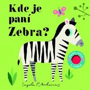 Kde je paní Zebra? -- Plstěná okénka a zrcátko!