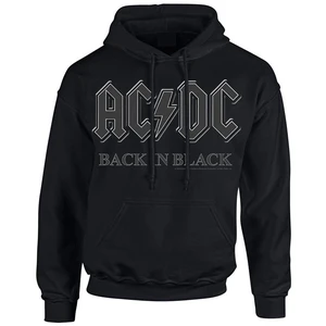 AC/DC Back In Black Black 2XL Music Hoodie