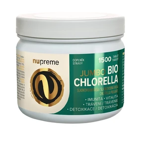 Nupreme Chlorella Jumbo 1 500 tabliet BIO