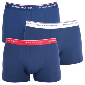 3PACK mężczyźni&#39;s bokserzy Tommy Hilfiger ciemnoniebieski (1U87903842 904)