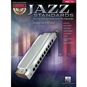 Hal Leonard Jazz Standards Harmonica Music Book