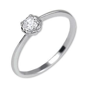 Brilio Silver Stříbrný prsten s krystalem 426 001 00538 04 51 mm