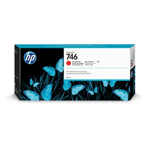 HP originálna cartridge P2V81A, HP 746, chromatic red, 300ml, HP HP DesignJet Z6, Z9+