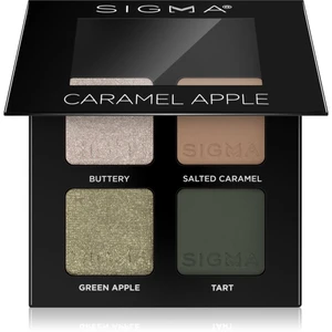 Sigma Beauty Quad paletka očních stínů odstín Caramel Apple 4 g